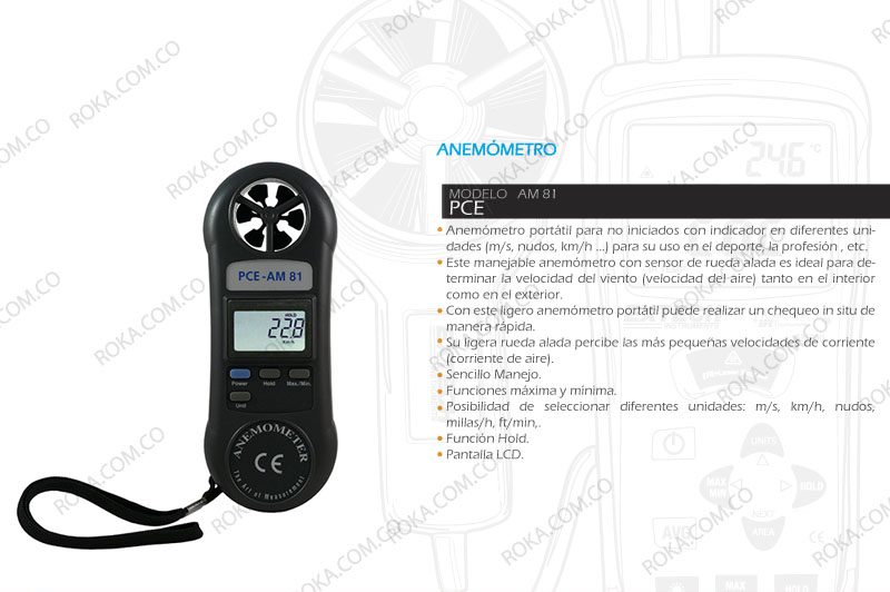 venta-alquiler-anemometros-pce-am81