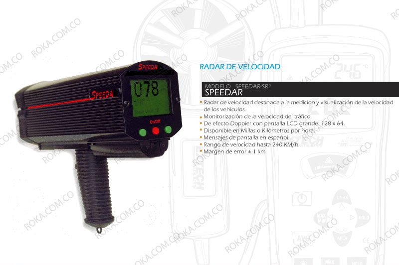 radar de velocidad