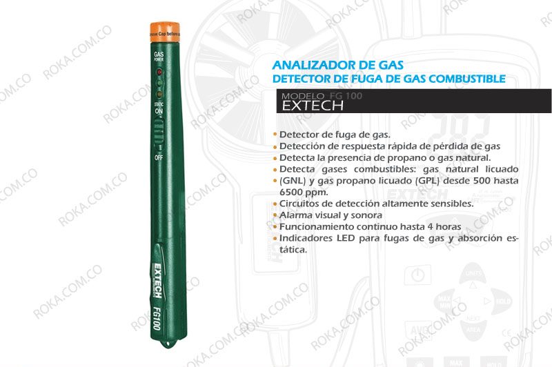 venta-analizadores-de-gas-extech-fg100