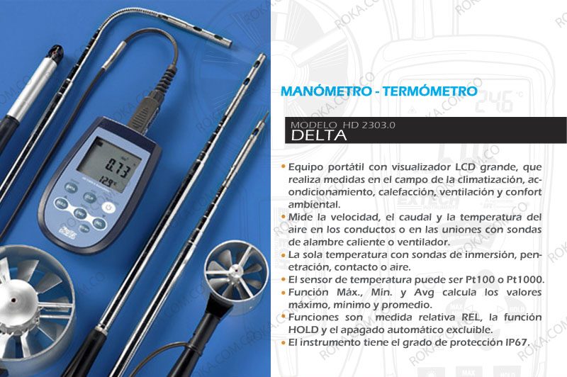 venta-manometros-delta-hd-2303