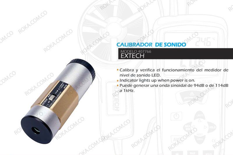 venta-sonometros-calibrador-extech